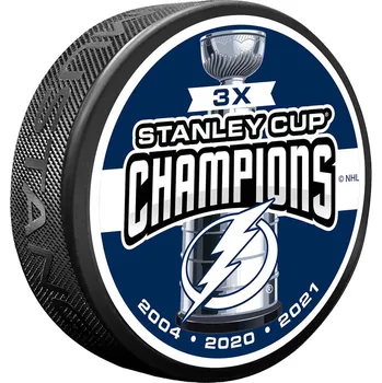 Puk Mustang Puk Tampa Bay Lightning NHL 3 TIME CHAMPS