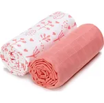 T-TOMI Látkové osušky 100x90cm 2ks Nature