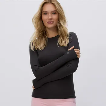 Reserved - Longsleeve s lyocellem - antracitová - 486IK-86X - 486IK-86X-L