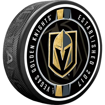 Puk Mustang Puk Vegas Golden Knights NHL Ribbon