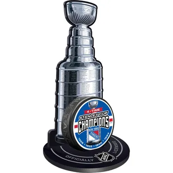 Puk Mustang Puk New York Rangers NHL Stanley Cup Champions Puck Stand