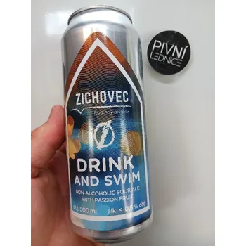 Pivo Zichovec Drink And Swim Ø 0,5% 0,5l DMT:18.12.25