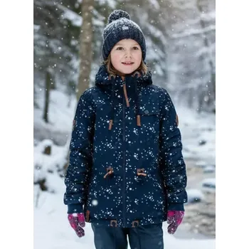 Dětská zimní (přechodová) bunda VINTE tm. modrá