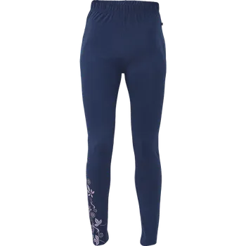 Dámské legíny CRV YOWIE NEW legíny Barva: navy/sv.fialová, Vyberte velikost: M