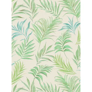 A.S. Création | Vliesová tapeta na zeď COSMO Living 79108-4 | 0,53 x 10,05 m | bílá, zelená, tyrkysová + Bílá, zelená, tyrkysová vliesová tapeta na stěnu 791084 v rozměru 0,53 x 10,05 m