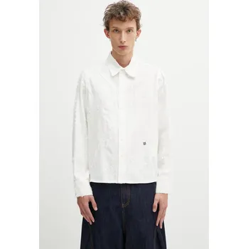 Dámská košile Košile s příměsí lnu Ader Error SHIRT, L, bílá, 00X