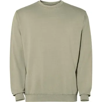 Pánský svetr Jaya unisex svetr s kulatým výstřihem crewneck - Khaki, S