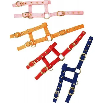 Ohlávka NORTON Mini nastavitelná - růžová