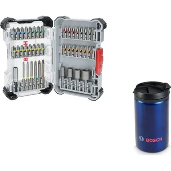 Bit Bosch sada šroubovacích bitů Extra Hard, 43 ks + Termohrnek 061599767L