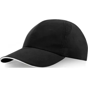 Kšiltovka Skvěle padnoucí sendvičová kšiltovka Morion se šesti panely z recyklovaných materiálů podle GRS - Černá