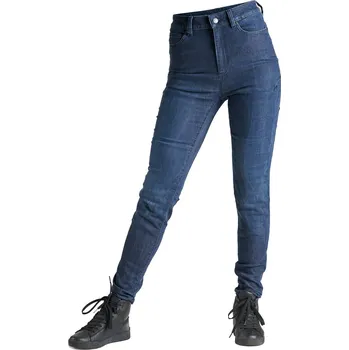 Moto kalhoty PANDO MOTO kalhoty jeans KUSARI COR 03 SK Short dámské washed blue - 28