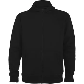 Pánská mikina Montblanc unisex celorozepínací mikina s kapucí - Černá, 3XL