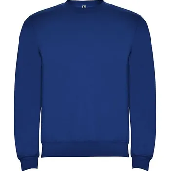 Pánský svetr Clasica unisex svetr s výstřihem crewneck - Královská modrá, M