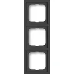 Rámeček pro elektroinstalační přístroje trojnásobný, antracitová, ABB Future linear, Solo 2CKA001754A4242
