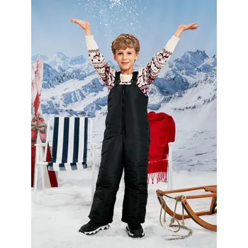 Chlapecké kalhoty Sinsay - Kalhoty s kšandami - černá - 426FC-99X - 426FC-99X-98