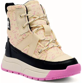 Chlapecká zimní obuv Sorel Whitney™ III Mid WP J 2138841292 - honey/white/black 32