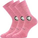 3PACK dětské ponožky Voxx merino růžové (Barefootik merino-pink) 20/24 Možnost vrácení zboží ZDARMA do 120 dnů!