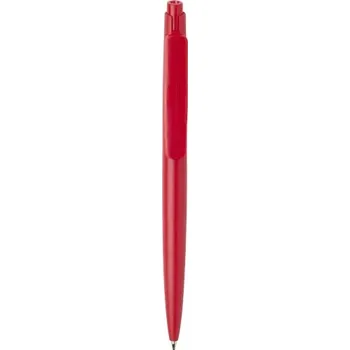 Ipe kuličkové pero RCS z recyklovaného materiálu (modrý inkoust) - Červená