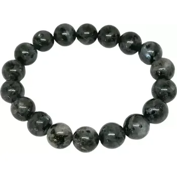 Náramek Labradoritový náramek z kuliček 10 mm