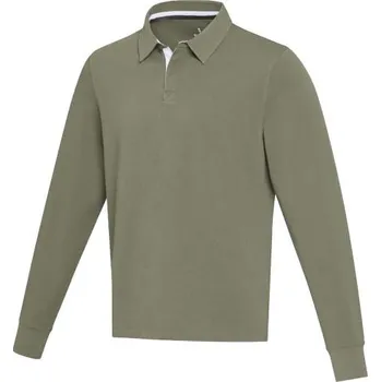 Dámské tričko Clyde unisex ragbyová polo mikina - Zelená, XXS