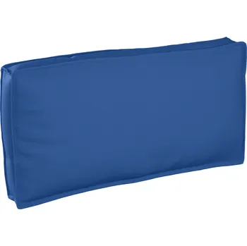 Podsedák Polstr na paletové sedadlo / opěradlo s polštářem Královská modř