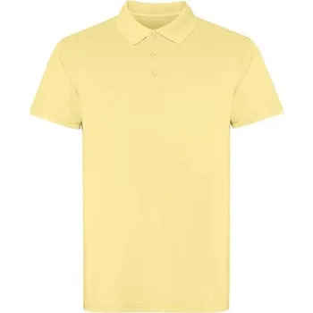 Pánská košile Cobain unisex polokošile s krátkým rukávem - Žlutá, XS