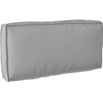 Podsedák Polstr na paletové opěradlo s polštářem Šedá 80 x 40 x 12 cm