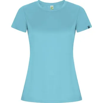Dámské tričko Imola dámské sportovní tričko s krátkým rukávem - Tyrkysová, XL