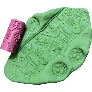 Váleček na těsto Obtiskovací váleček SPORT