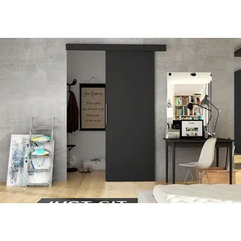 Interiérové dveře Interiérové posuvné dveře ILAS I. černé