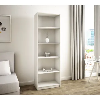 regál Policový regál PAOLO - bílý