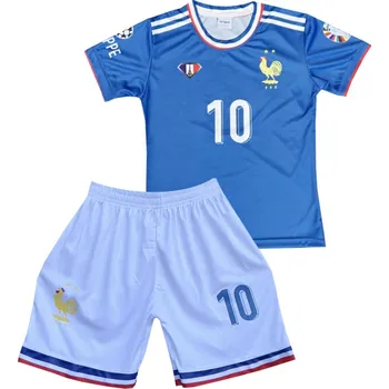 Numberoplus Dětský fotbalový dres Komplet Francie - Kylian Mbappé Velikost: 8-let.(vel.122)