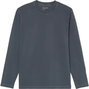 Pánské tričko Pánské triko s dlouhým rukávem Marc O´Polo Regukar Fit B21 2236 52006, vel. S, tmavě modrá