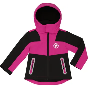 Dívčí bunda xcena Softshellové dívčí bunda růžovočerná Velikost: 116