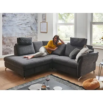 Sedací souprava Rohová sedací souprava s relax funkcí a nastavitelnou hloubkou sedu TV MIA XC Levý roh