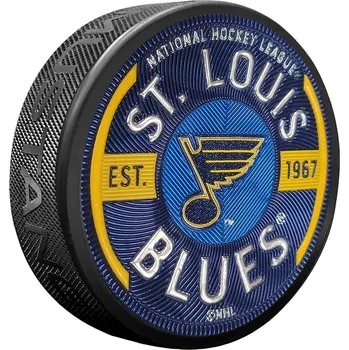 Puk Mustang Puk St. Louis Blues NHL Gear Puck Design Trimflexx