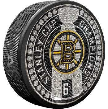 Puk Mustang Puk Boston Bruins NHL Stanley Cup Dynasty Puck Design Trimflexx