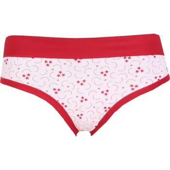 Dámské spodní prádlo Dámské kalhotky PS1075 červená velikost S-34/36