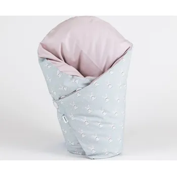 Zavinovačka Tulimese Náhradní povlak bílý králíček VELIKOST NÁHRADNÉHO POVLAKU: POVLAK 90X90 CM