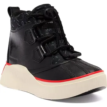 Chlapecká obuv Sorel Out N About™ IV Classic WP J 2152651010 - black/bright red 35