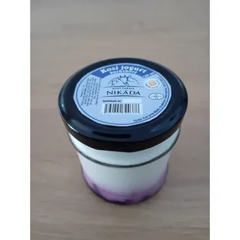 Kozí jogurt borůvkový, 180 ml