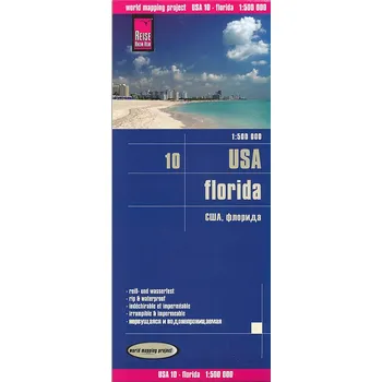 Reise Know-How Verlag mapa Florida 1:500 t. (č.10) voděodolná