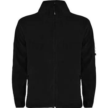 Pánská mikina Pánská celorozepínací fleecová bunda Luciane - Černá, M