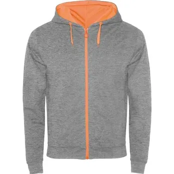 Pánská mikina Unisex mikina Fuji - Žíhaná šedá, M