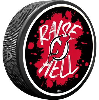 Puk Mustang Puk New Jersey Devils NHL Slogan