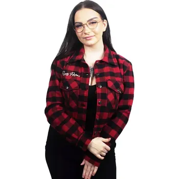 Dámská cargo bunda Rusty Pistons RPJAW23 Elwha lady red jacket vel.M