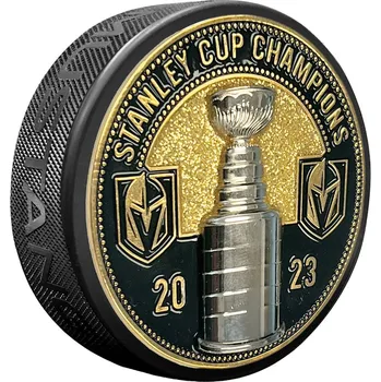 Puk Mustang Puk Vegas Golden Knights NHL Ultra 3D Glitter Medallion