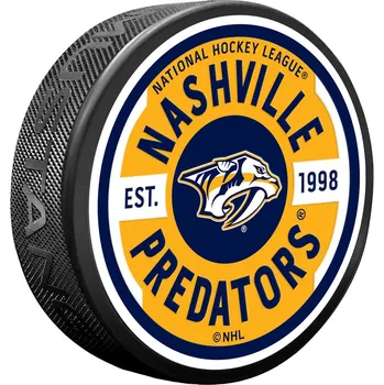 Puk Mustang Puk Nashville Predators NHL Gear Textured Puck