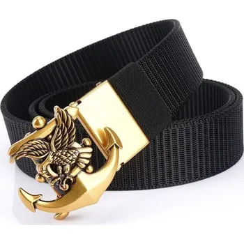 Opasek Pánský látkový pásek L388 120 cm 1