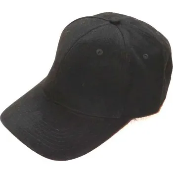 Kšiltovka Kšiltovka černá semišová (Černá čepice s kšiltem)